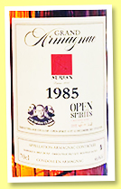 Aurian 1985/2021 (44.6%, OB, for Wu Dram Clan and Open Spirits/la Source) Aurian 1985/2021 (44.6%, OB, for Wu Dram Clan and Open Spirits/la Source)