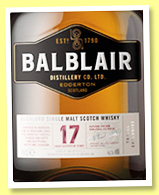 Balblair 17 yo (46%, OB, travel retail, +/-2020) 