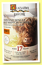 Ben Nevis 17 yo 2003/2021 (55.3%, Blackadder for HNWS Taiwan, hogshead, cask #379, 260 bottles) Ben Nevis 17 yo 2003/2021 (55.3%, Blackadder for HNWS Taiwan, hogshead, cask #379, 260 bottles)