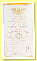 Ben Nevis 25 yo 1996/2021 (51.1%, The Whisky Exchange, hogshead) Ben Nevis 25 yo 1996/2021 (51.1%, The Whisky Exchange, hogshead)