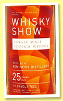 Ben Nevis 25 yo (51.2%, The Whisky Show London 2021, 100 bottles) Ben Nevis 25 yo (51.2%, The Whisky Show London 2021, 100 bottles)