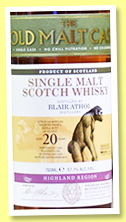 Blair Athol 20 yo 1995/2016 (57.1%, Hunter Laing, Old Malt Cask, European Sherry Butt, cask #HL 12537) Blair Athol 20 yo 1995/2016 (57.1%, Hunter Laing, Old Malt Cask, European Sherry Butt, cask #HL 12537)