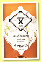 Bonne Mère 6 yo (59.6%, Sample X, Rum Mercenary and Kintra, Guadeloupe, 242 bottles, 2021) Bonne Mère 6 yo (59.6%, Sample X, Rum Mercenary and Kintra, Guadeloupe, 242 bottles, 2021)