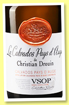 Christian Drouin 'VSOP' (40%, OB, calvados du Pays d'Auge, +/-2021) Christian Drouin 'VSOP' (40%, OB, calvados du Pays d'Auge, +/-2021)