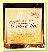 Domaine de Courcelles 1972/1973/2008/2009 'Grande Réserve' (58%, OB, Guadeloupe, for Rhum House Winterthur) Domaine de Courcelles 1972/1973/2008/2009 'Grande Réserve' (58%, OB, Guadeloupe, for Rhum House Winterthur)