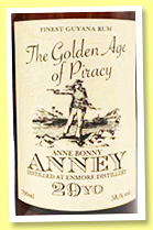 Enmore 29 yo 1992/2021 (58.1%, Distilia, Guyana, The Golden Age of Piracy, cask #6, 250 bottles) Enmore 29 yo 1992/2021 (58.1%, Distilia, Guyana, The Golden Age of Piracy, cask #6, 250 bottles)