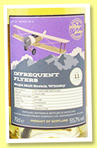 Fettercairn 11 yo 2007/2019 (55.7%, Infrequent Flyers, hogshead, cask #801506, 303 bottles)