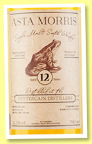 Fettercairn 12 yo 2008/2021 (51.5%, Asta Morris, refill oloroso, cask #AM113, 240 bottles) Fettercairn 12 yo 2008/2021 (51.5%, Asta Morris, refill oloroso, cask #AM113, 240 bottles)