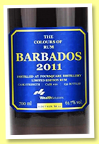 Foursquare 2011/2021 (61.7%, Wealth Solutions, Barbados, The Colours of Rum, No.11, cask #20, 239 bottles) Foursquare 2011/2021 (61.7%, Wealth Solutions, Barbados, The Colours of Rum, No.11, cask #20, 239 bottles)