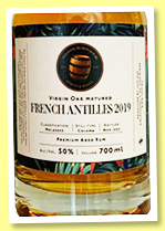 French Antilles 2019/2021 'Virgin Oak' (50%, 1423 World Class Spirits for rumology.be 5th anniversary, Martinique) French Antilles 2019/2021 'Virgin Oak' (50%, 1423 World Class Spirits for rumology.be 5th anniversary, Martinique)