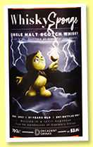 Glen Garioch 31 yo 1990/2021 (53.9%, WhiskySponge, refill hogshead, 201 bottles)
