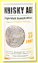 Glenrothes 23 yo 1997/2021 (53.2%, Whisky AGE, Hong Kong, hogshead, cask # 715753, 262 bottles) Glenrothes 23 yo 1997/2021 (53.2%, Whisky AGE, Hong Kong, hogshead, cask # 715753, 262 bottles)