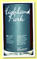Highland Park 1980/2013 (47.8%, Malts of Scotland for Der Feinschmecker, 1st fill oloroso, cask #MoS N°FS 7, 50 bottles) Highland Park 1980/2013 (47.8%, Malts of Scotland for Der Feinschmecker, 1st fill oloroso, cask #MoS N°FS 7, 50 bottles)