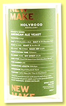 Holyrood 'Aged Newmake Spirit 03' (50%, OB, American ale yeast, cask #334, +/-2021)