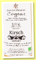 Jean-Luc Pasquet 2006/2021 'Organic' (50.1%, OB, cognac, Grande Champagne, for Kirsch Import) Jean-Luc Pasquet 2006/2021 'Organic' (50.1%, OB, cognac, Grande Champagne, for Kirsch Import)