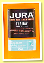 Jura 12 yo 'The Bay' (44%, OB, 1l, +/-2020) Jura 12 yo 'The Bay' (44%, OB, 1l, +/-2020)