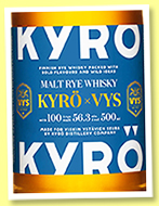 Kyrö x VYS (56.3%, OB, Finland, for VYS, rye malt, 300 bottles, 2020)