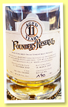 Langatum 11 yo 2010/2022 'Founder's Reserve' (49.12%, OB, Switzerland, sherry, cask #135, 382 bottles) Langatum 11 yo 2010/2022 'Founder's Reserve' (49.12%, OB, Switzerland, sherry, cask #135, 382 bottles)