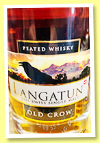 Langatum 'Old Crow' (46%, OB, Switzerland, batch #312/02/22, 2022) Langatum 'Old Crow' (46%, OB, Switzerland, batch #312/02/22, 2022)