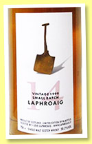 Laphroaig 14 yo 1999/2013 (58.2%, High Spirits Collection for I love Laphroaig, Italy) Laphroaig 14 yo 1999/2013 (58.2%, High Spirits Collection for I love Laphroaig, Italy)