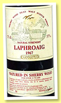 Laphroaig 15 yo 1967/1982 (57%, Duthie's for Samaroli, sherry) Laphroaig 15 yo 1967/1982 (57%, Duthie's for Samaroli, sherry)