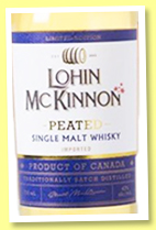 Lohin McKinnon 'Central City - Peated' (43%, OB, Canada, single malt, +/-2021)