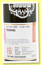 Longmorn 16 yo 2003/2020 (59.8%, Scotch Malt Whisky Society, Gathering, #7.243, 'Twinning', 396 bottles) Longmorn 16 yo 2003/2020 (59.8%, Scotch Malt Whisky Society, Gathering, #7.243, 'Twinning', 396 bottles)