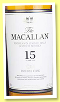 Macallan 15 yo 'Double Cask' (43%, OB, +/-2021) Macallan 15 yo 'Double Cask' (43%, OB, +/-2021)
