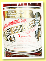Mauritius Diamonds 7 yo 2015/2022 (64.8%, Alambic Classique Collection, Mauritius, cask #20025, 181 bottles) Mauritius Diamonds 7 yo 2015/2022 (64.8%, Alambic Classique Collection, Mauritius, cask #20025, 181 bottles)
