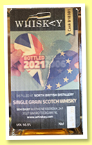 North British 2006/2021 (50.5%, Whiskay, 223 bottles) 
