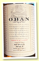Oban 14 yo (43%, OB, 75cl, -/+ 1990) Oban 14 yo (43%, OB, 75cl, -/+ 1990)