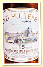 Old Pulteney 15 yo 1974/1989 (57.6%, Gordon & MacPhail for Intertrade, 288 bottles) Old Pulteney 15 yo 1974/1989 (57.6%, Gordon & MacPhail for Intertrade, 288 bottles)