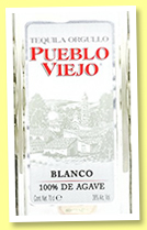 Pueblo Viejo 'Blanco' (38%, OB, Tequila Blanco, +/-2018) Pueblo Viejo 'Blanco' (38%, OB, Tequila Blanco, +/-2018)