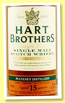 Pulteney 15 yo 2006/2021 (52.6%, Hart Brothers, Cask Strength, first sherry butt filled) Pulteney 15 yo 2006/2021 (52.6%, Hart Brothers, Cask Strength, first sherry butt filled)