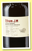 Rhum J.M 2015/2021 (55.1%, OB for Kirsch Import, Martinique, bourbon, cask #200376) Rhum J.M 2015/2021 (55.1%, OB for Kirsch Import, Martinique, bourbon, cask #200376)