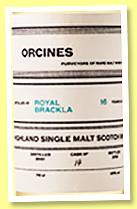 Royal Brackla 16 yo 2001/2018 (46%, The Whisky Lodge, Orcines, bourbon hogshead, cask #14) Royal Brackla 16 yo 2001/2018 (46%, The Whisky Lodge, Orcines, bourbon hogshead, cask #14)