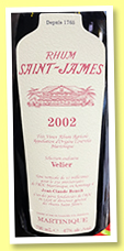 Saint James 19 yo 2002/2021 (47%, OB and Velier, Martinique, Tribute to Jean-Claude Benoit) Saint James 19 yo 2002/2021 (47%, OB and Velier, Martinique, Tribute to Jean-Claude Benoit)