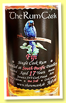 South Pacific 17 yo 2003/2020 (58.6%, The Rum Cask, Fiji) South Pacific 17 yo 2003/2020 (58.6%, The Rum Cask, Fiji)