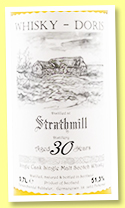 Strathmill 30 yo 1991/2021 (51.3%, Whisky-Doris, bourbon hogshead) Strathmill 30 yo 1991/2021 (51.3%, Whisky-Doris, bourbon hogshead)