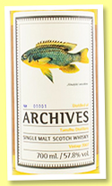 Tamdhu 10 yo 2007/2018 (57.8%, Archives, Koval cask, cask #36101, 156 bottles) Tamdhu 10 yo 2007/2018 (57.8%, Archives, Koval cask, cask #36101, 156 bottles)