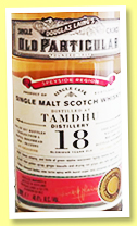 Tamdhu 18 yo 1999/2018 (48.4%, Douglas Laing, Old Particular, refill hogshead, cask # DL 12201, 337 bottles) Tamdhu 18 yo 1999/2018 (48.4%, Douglas Laing, Old Particular, refill hogshead, cask # DL 12201, 337 bottles)