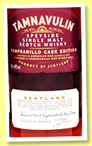 Tamnavulin 'Tempranillo Cask Edition' (40%, OB, +/-2020) Tamnavulin 'Tempranillo Cask Edition' (40%, OB, +/-2020)