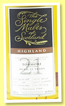 Tormore 21 yo 1988/2009 (64.8%, The Single Malts of Scotland, bourbon barrel, 169 bottles) 