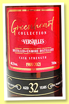 Versailles at Enmore 32 yo 1991/2021 (48.2%, Distilia, Guyana, Greenheart Collection, 175 bottles) Versailles at Enmore 32 yo 1991/2021 (48.2%, Distilia, Guyana, Greenheart Collection, 175 bottles)