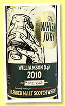Williamson 2010/2020 (53.1%, The Whisky Jury, for wine4you, refill barrel, cask #twj-Lph02, 225 bottles) Williamson 2010/2020 (53.1%, The Whisky Jury, for wine4you, refill barrel, cask #twj-Lph02, 225 bottles)