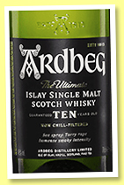 Ardbeg 10 yo 'Ten' (46%, OB, +/-2022) 