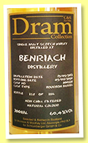 Benriach 2012/2020 (60.4%, C&S Dram Collection, bourbon barrel, cask #800226, 226 bottles)