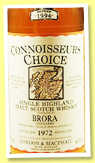 Brora 1972/1994 (40%, Gordon & MacPhail, Connoisseurs Choice)