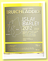 Bruichladdich 8 yo 'Islay Barley 2012' (50%, OB, 2020) Bruichladdich 8 yo 'Islay Barley 2012' (50%, OB, 2020)