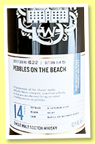 Bunnahabhain 14 yo 2008 (62.1%, Scotch Malt Whisky Society, refill barrel, #10.212, 'Pebbles on the beach', 151 bottles) Bunnahabhain 14 yo 2008 (62.1%, Scotch Malt Whisky Society, refill barrel, #10.212, 'Pebbles on the beach', 151 bottles)